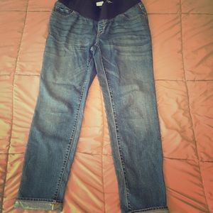 Women’s skinny maternity Capri pants